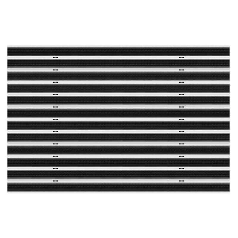 Clean Rubber 60 x 90 cm - wycieraczka aluminiowa