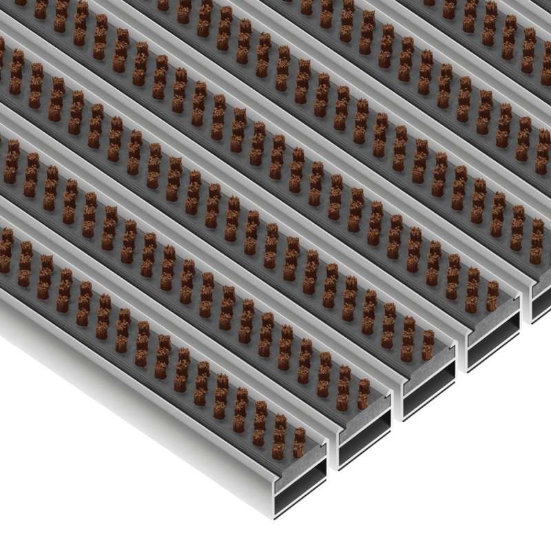 Aluminium-Fußmatte nach Maß - Clean Scrub