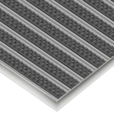 Aluminium-Fußmatte mit Bürsteneinlage - Clean Scrub 40 x 60 cm