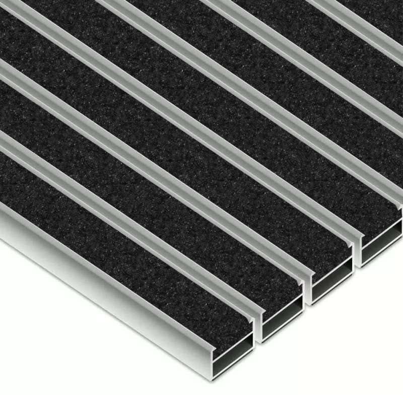 Umweltfreundliche Aluminium-Fußmatte - Clean ECO Ryps 40 x 60 cm