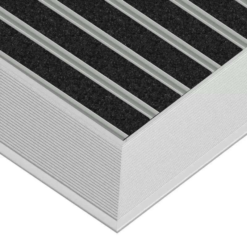 Umweltfreundliche Aluminium-Fußmatte - Clean ECO Ryps 40 x 60 cm
