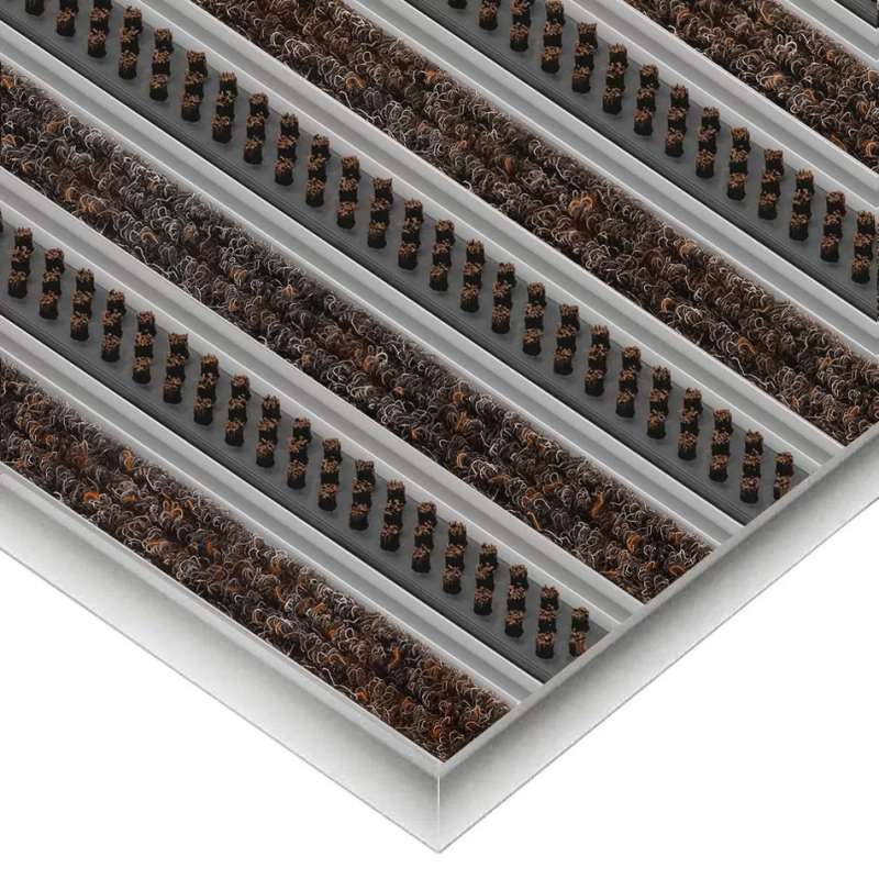Aluminium-Fußmatte nach Maß - Clean Ryps - Scrub